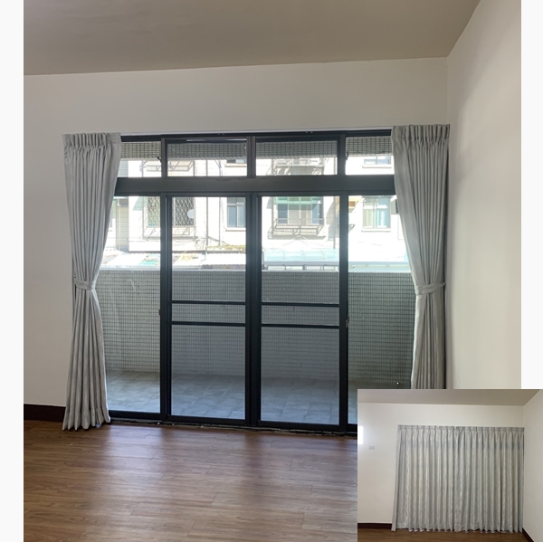 居家空間落地窗簾