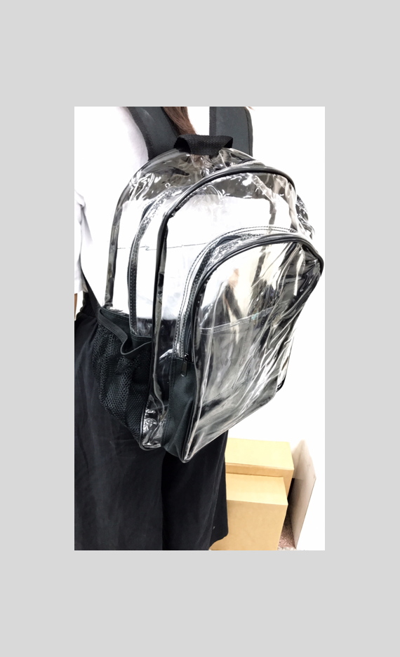 ESD防靜電透明後背包