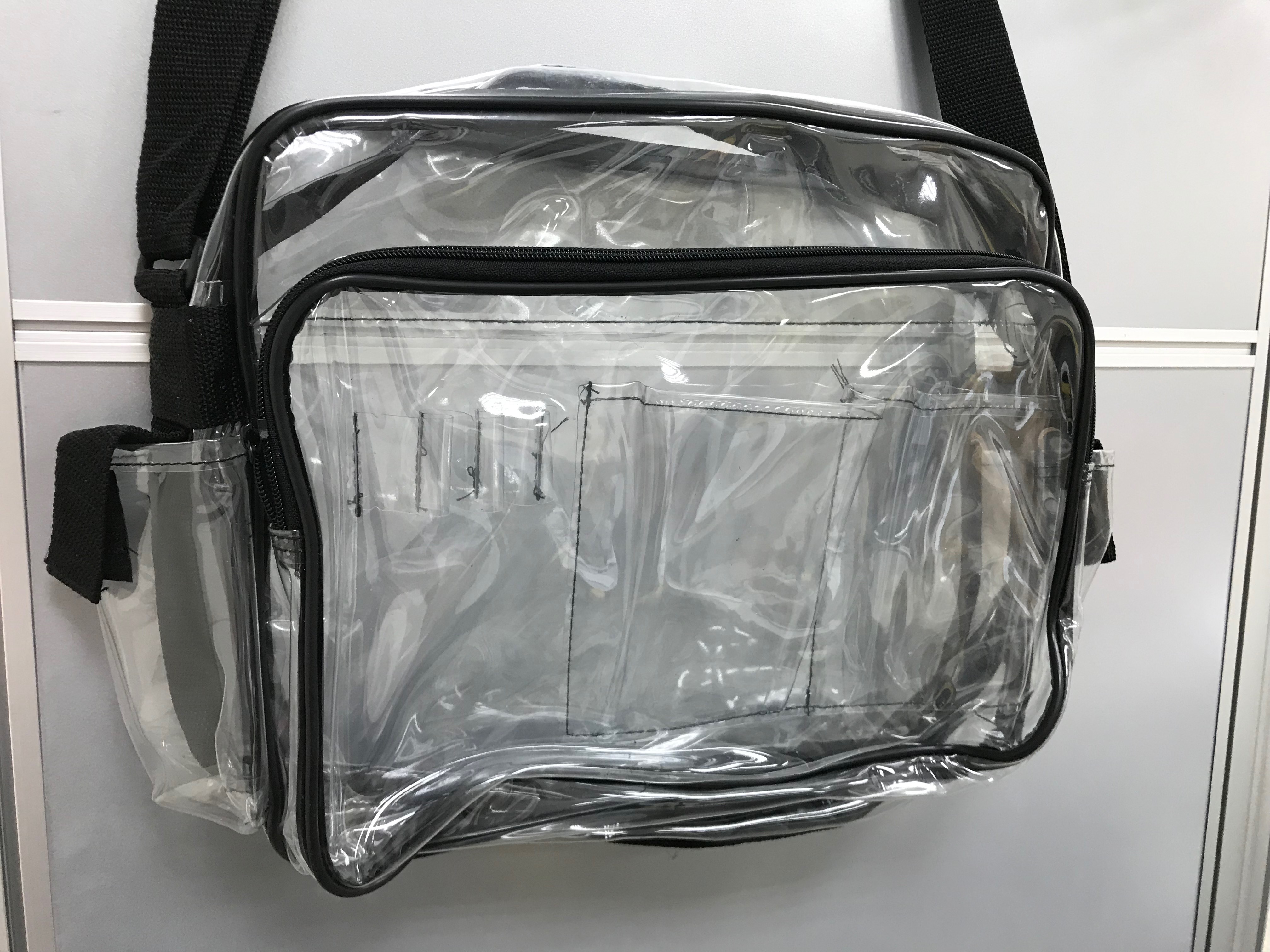 ESD防靜電透明側背包
