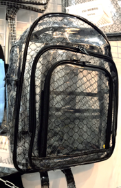 ESD防靜電透明網狀後背包