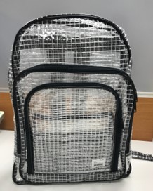 ESD防靜電透明後背包