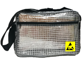 ESD防靜電透明側背包