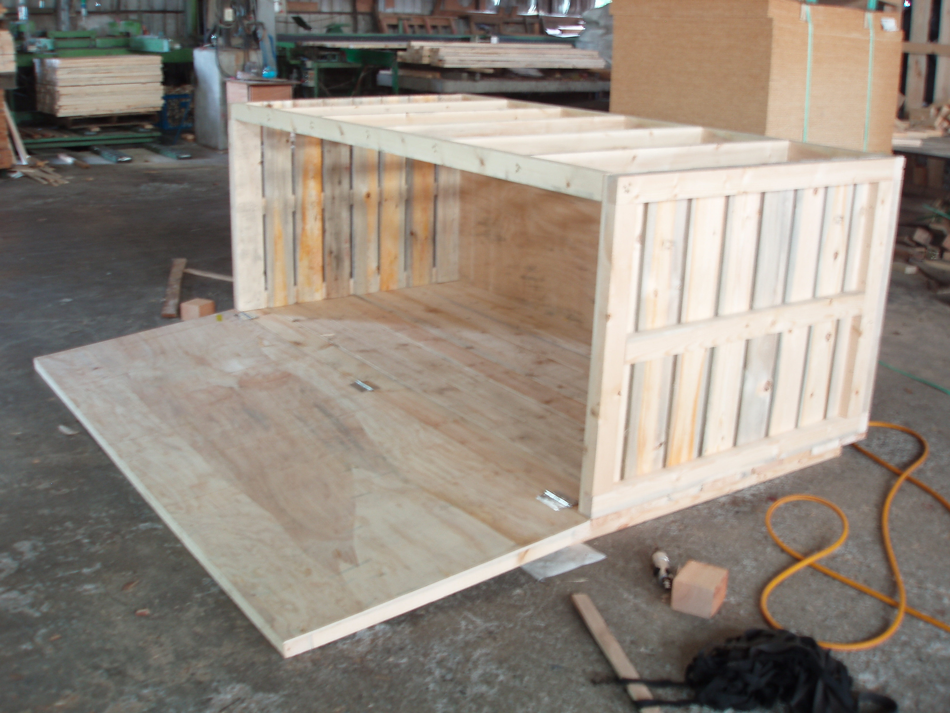 活動式機械木箱