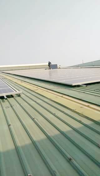 台南永康區工廠鐵皮屋頂抓漏工程2