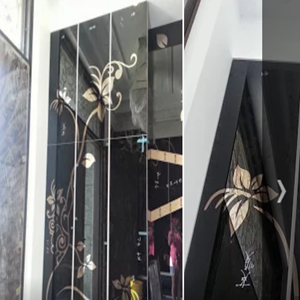 黑鏡+金色烤漆噴花﻿