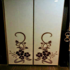 烤漆彩繪玻璃門﻿