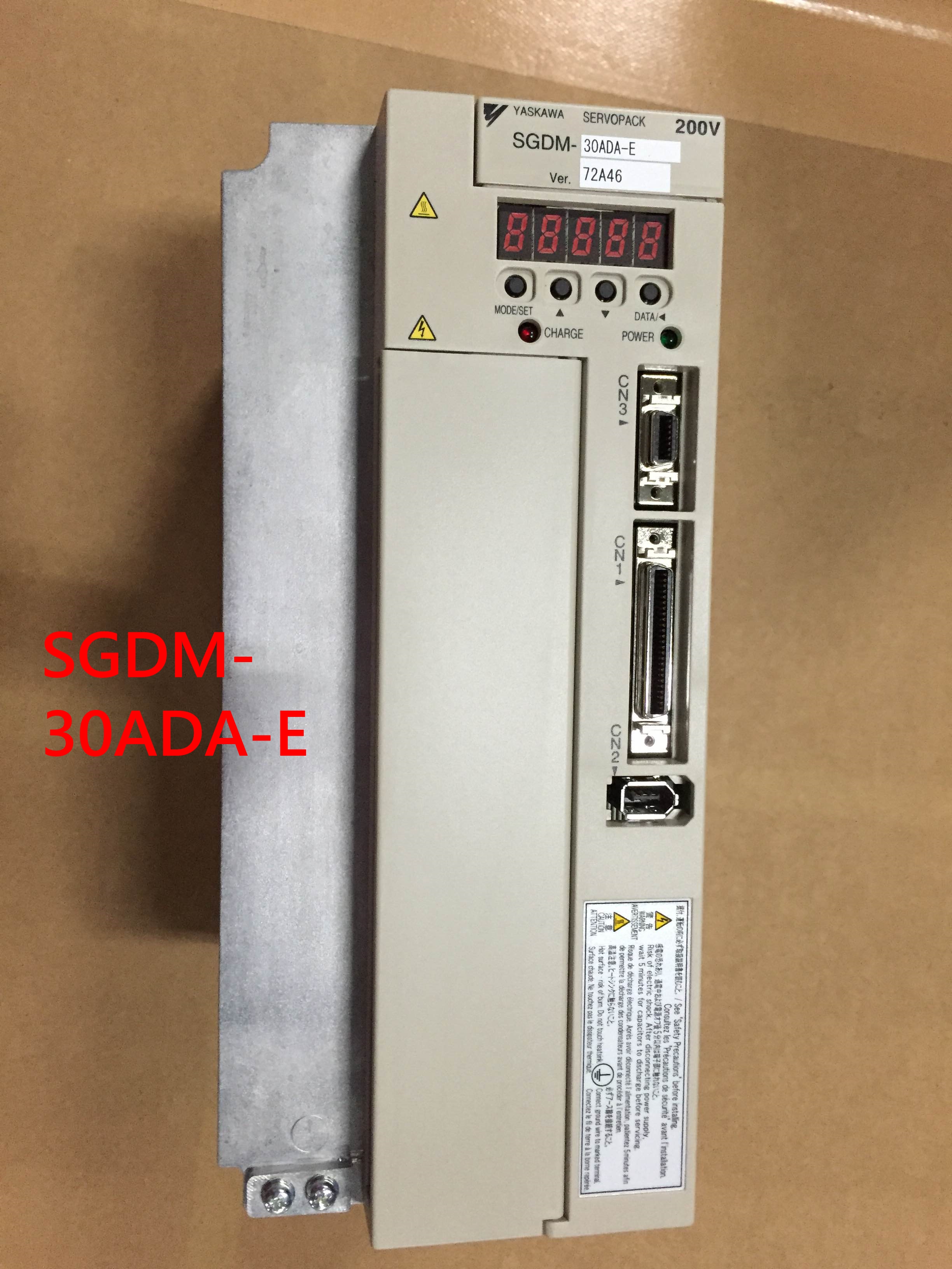 Σ2安川伺服驅動器-SGDM-30ADA-E