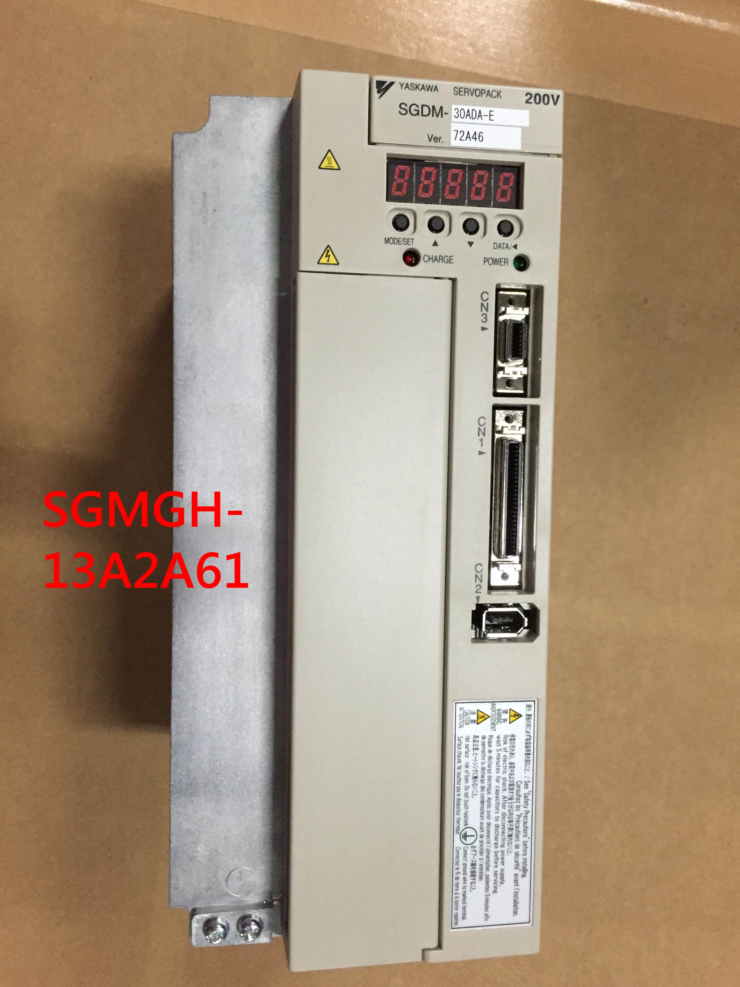 Σ2安川伺服驅動器-SGMGH-13A2A61