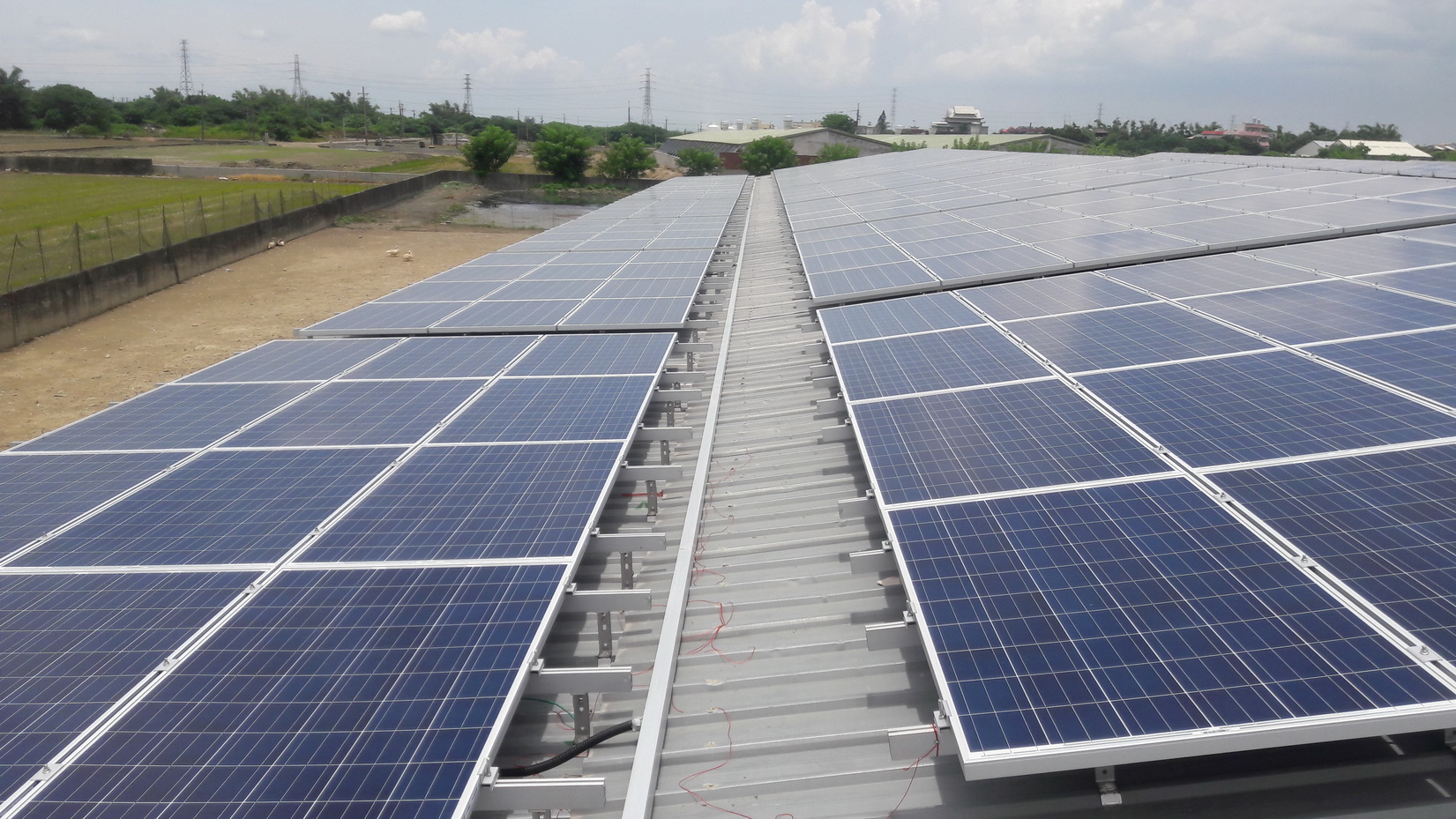 元長龍岩(鴨舍)屋頂太陽能工程-1