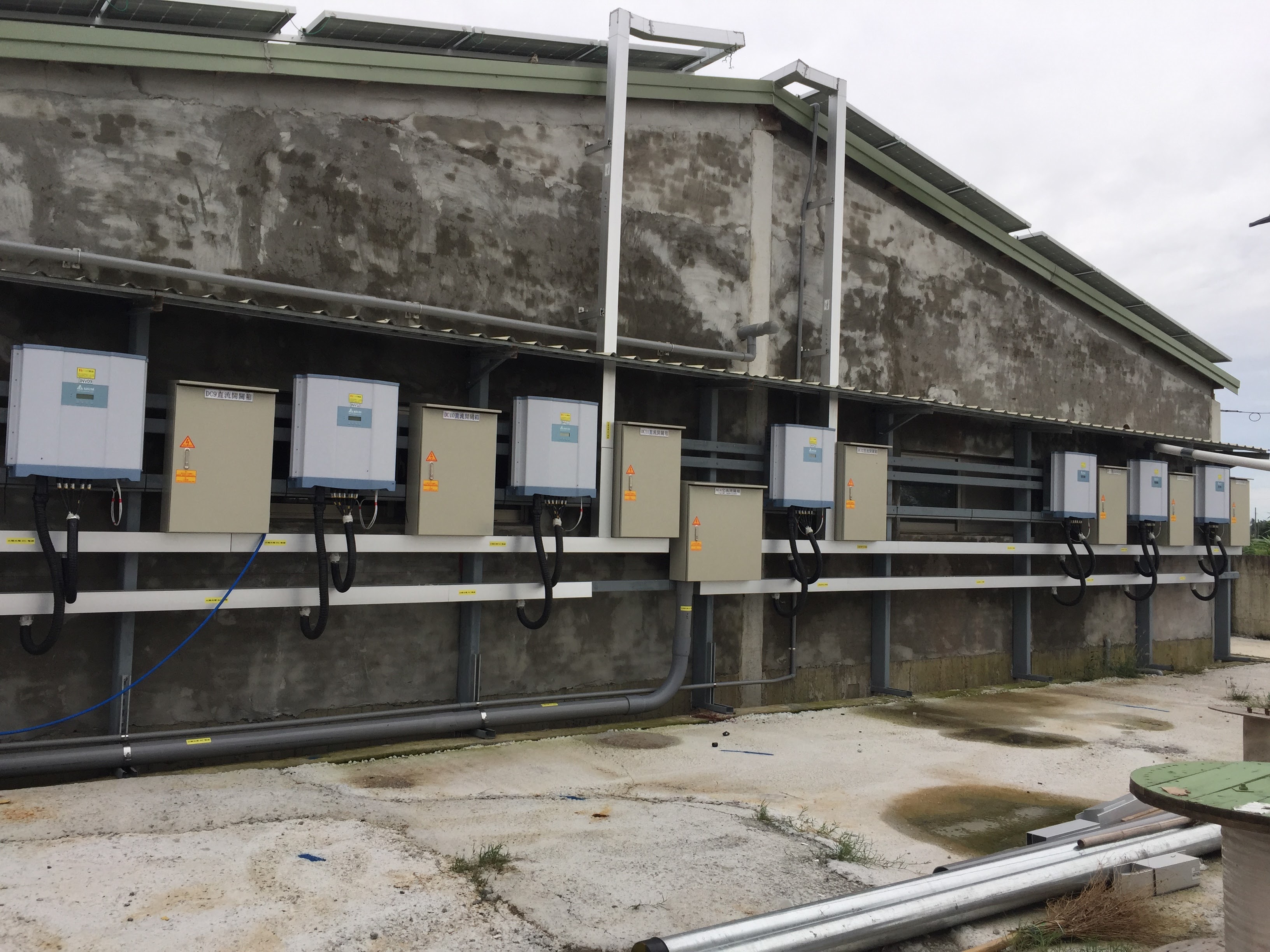 元長龍岩村雞舍太陽能-9