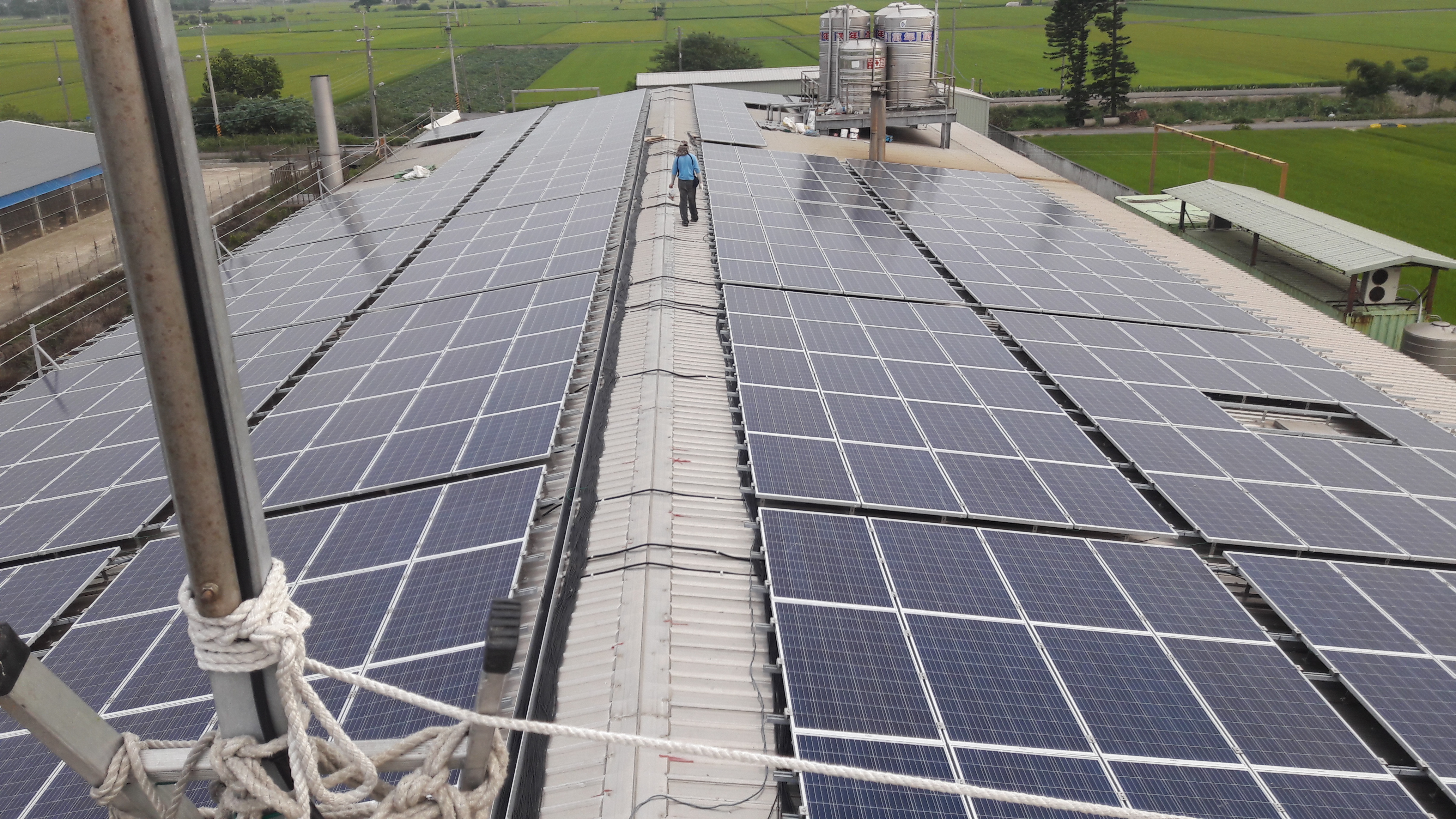 元長龍岩村雞舍太陽能-8