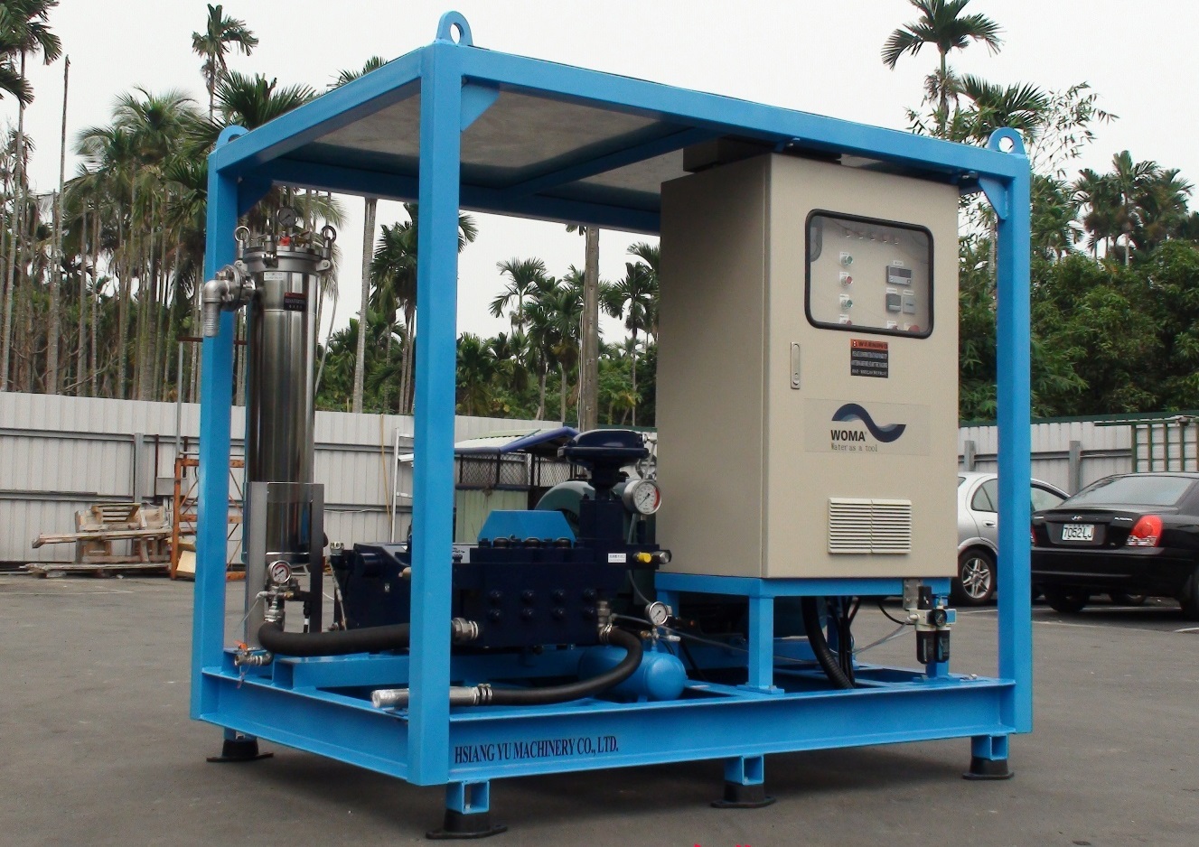 石化廠管路清洗-作業壓力：415