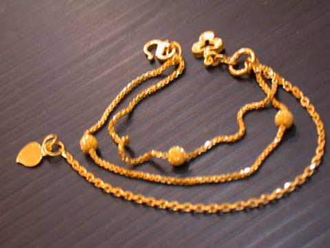 純金手鍊、手環