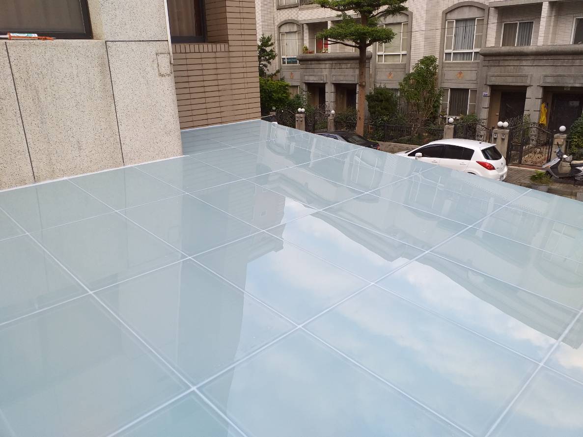 埔心玻璃採光罩工程