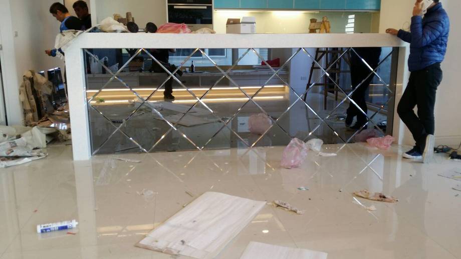 住家吧台藝術玻璃