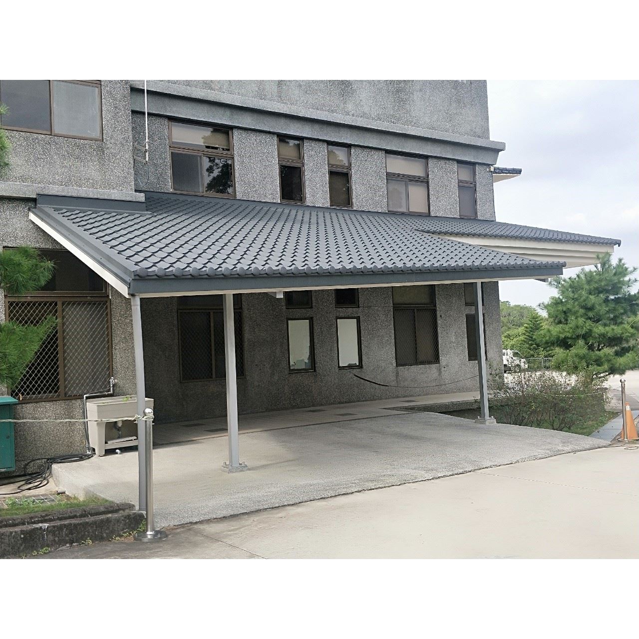 妙德寺迴廊雨遮