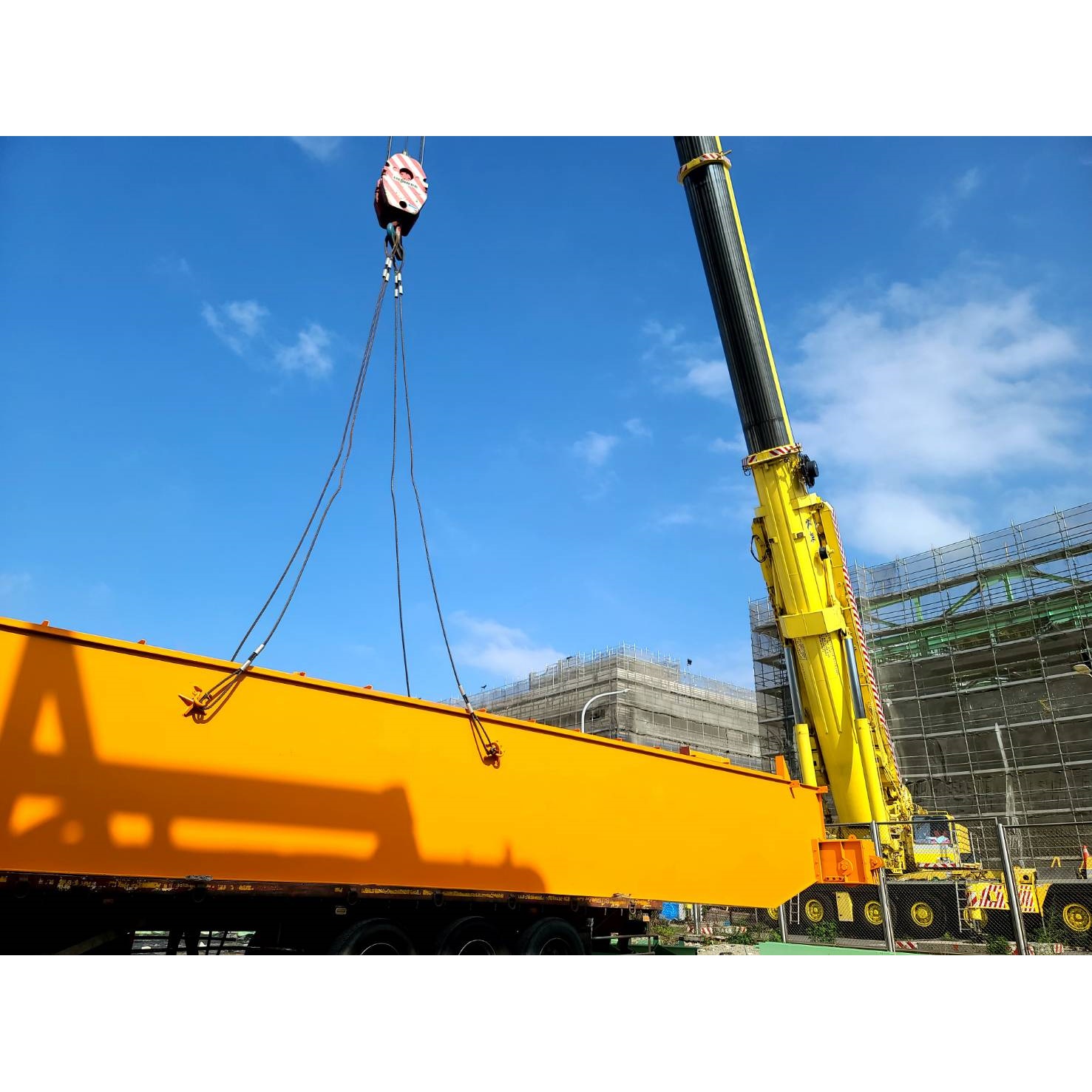 通霄發電廠重件倉庫-鋼構及天車和屋頂工程