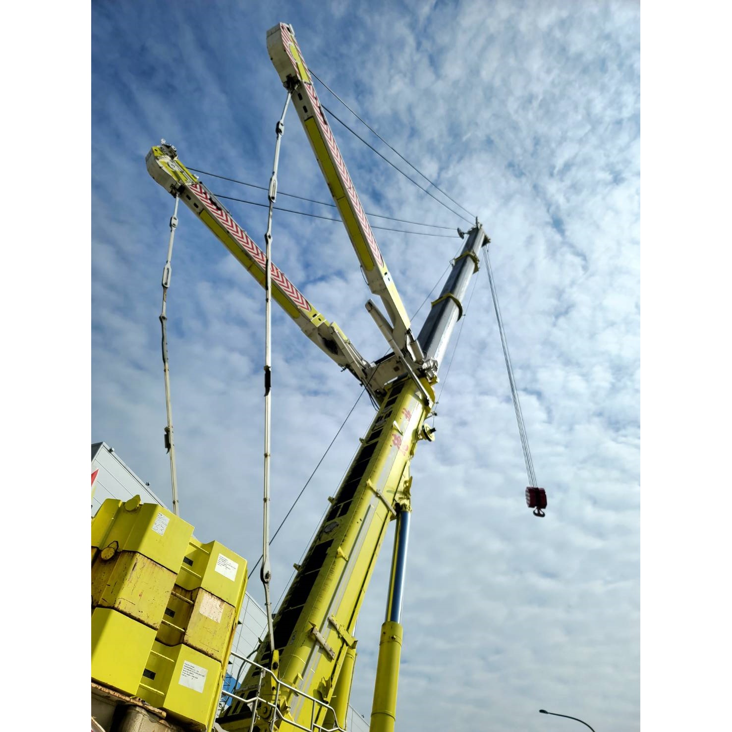 通霄發電廠30米高長40米60噸空橋工程