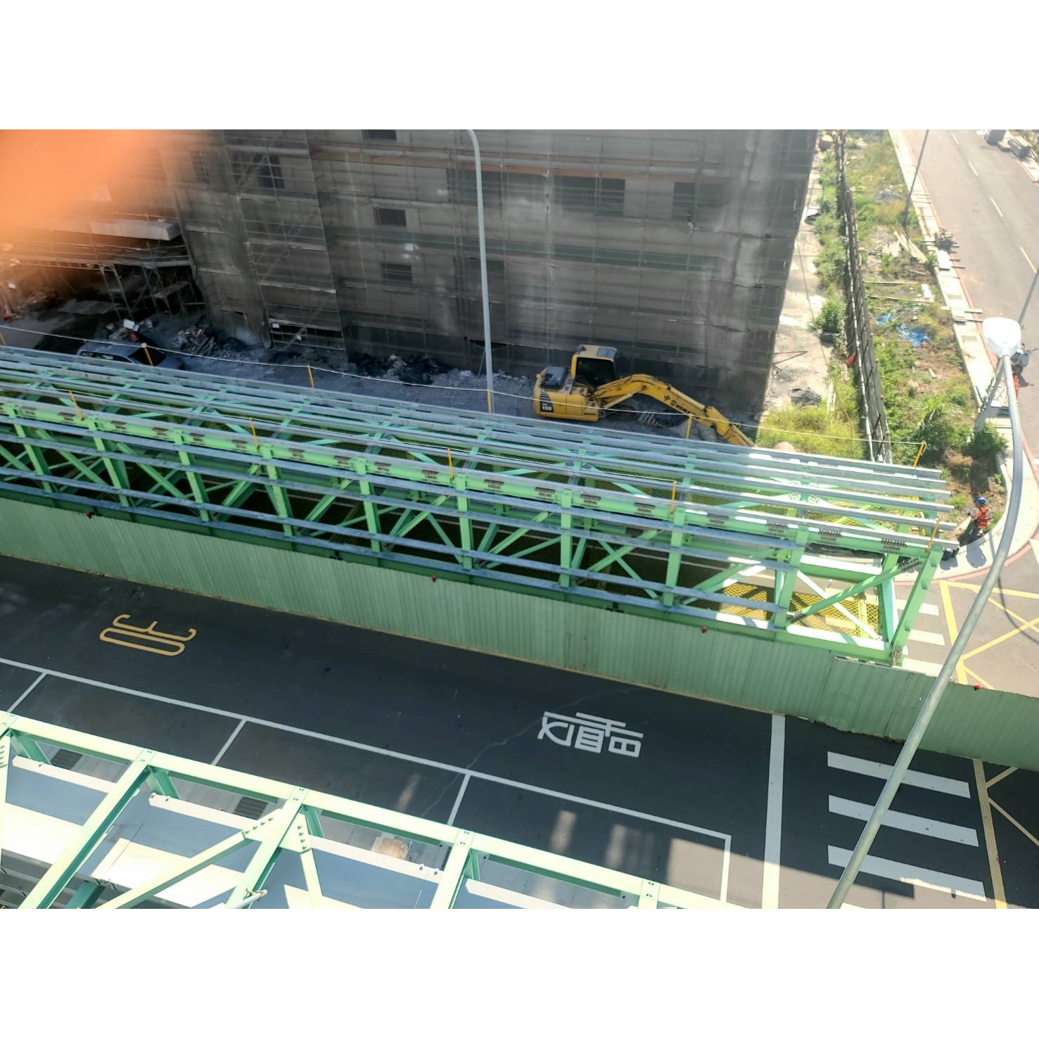 通霄發電廠30米高長40米60噸空橋工程