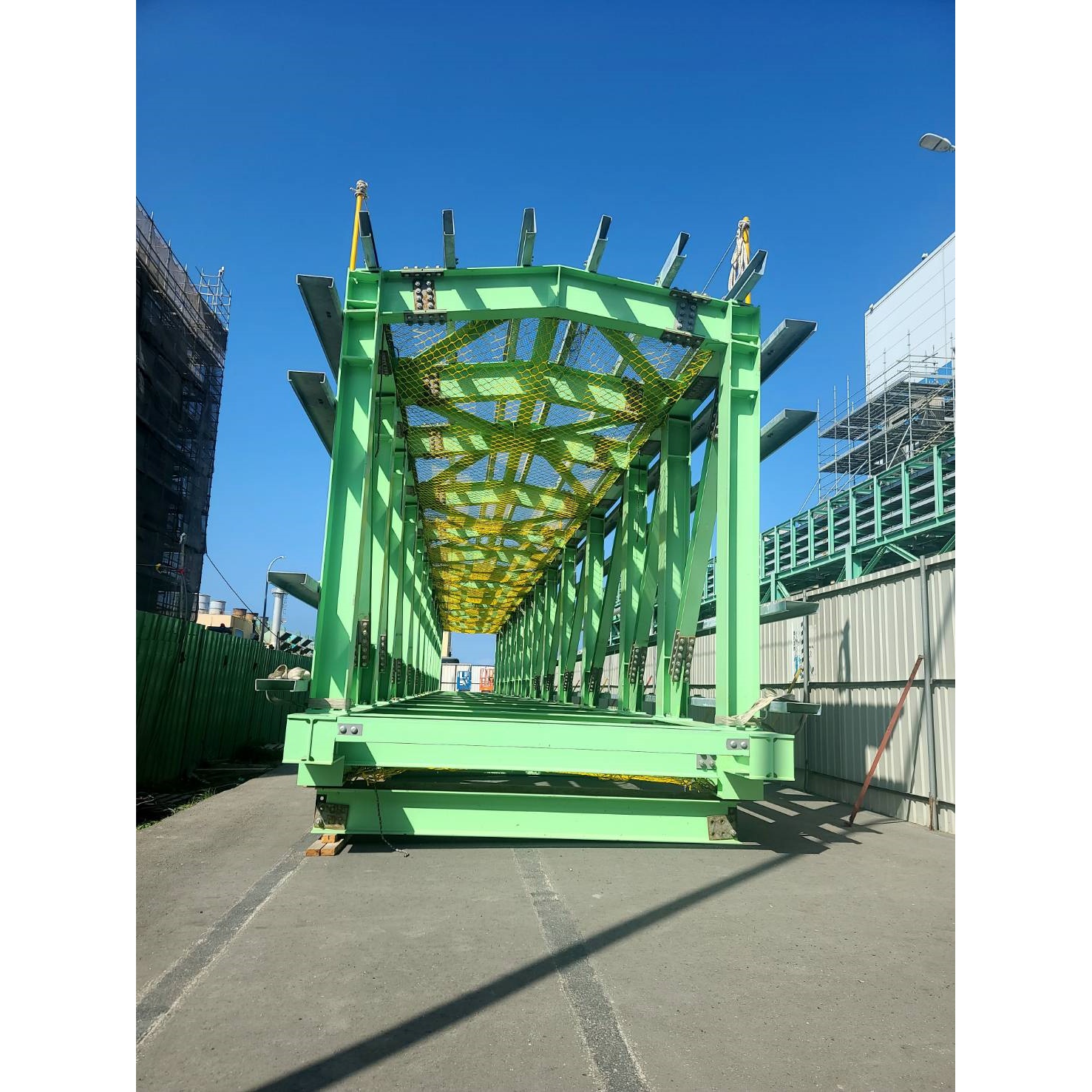 通霄發電廠30米高長40米60噸空橋工程