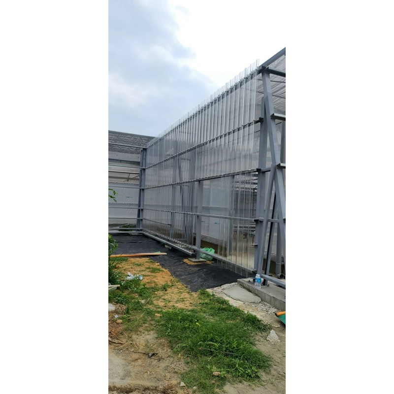 通霄溫室外防風牆工程及資材室