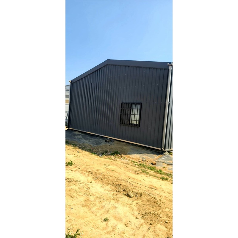 通霄溫室外防風牆工程及資材室