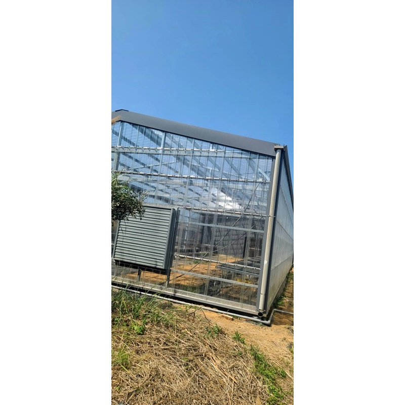 通霄溫室外防風牆工程及資材室