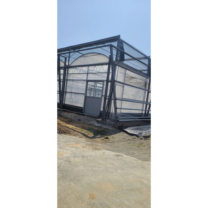 通霄溫室外防風牆工程及資材室