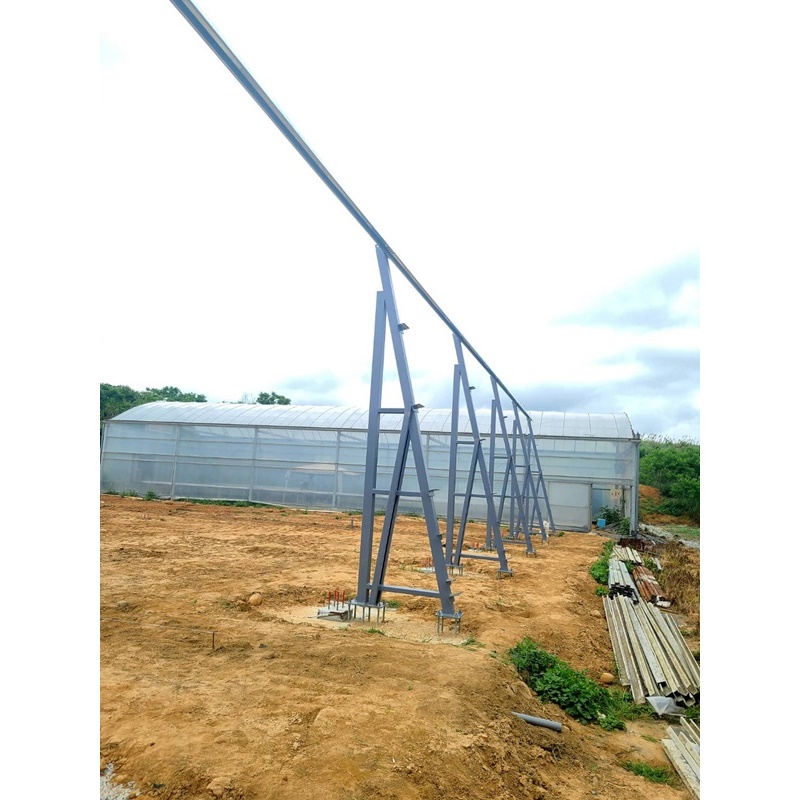 通霄溫室外防風牆工程及資材室