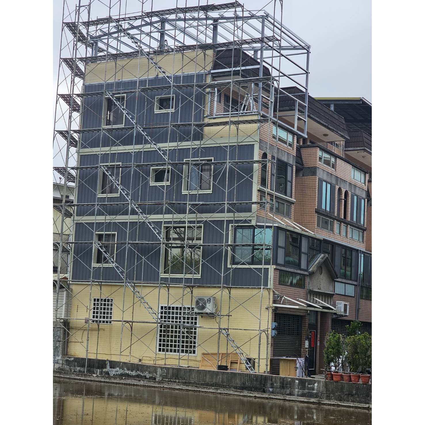 外牆及屋頂加蓋工程-苗栗