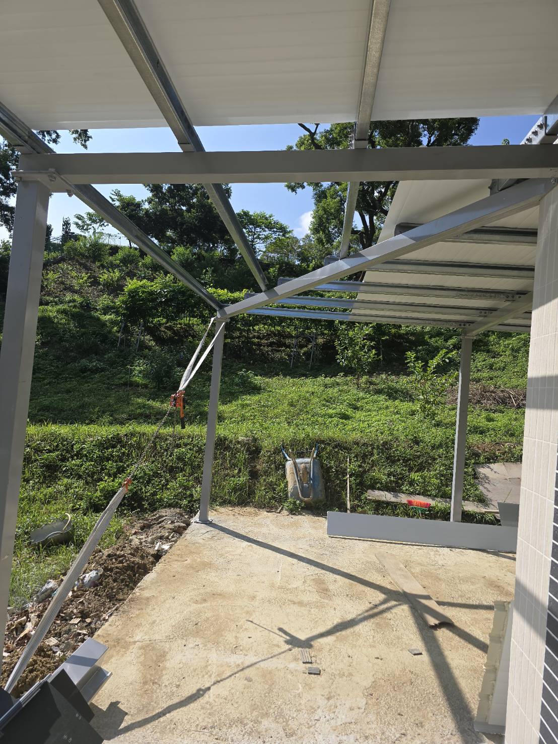 頭屋塩菜坑萬緣寺附近資材室擴建工程