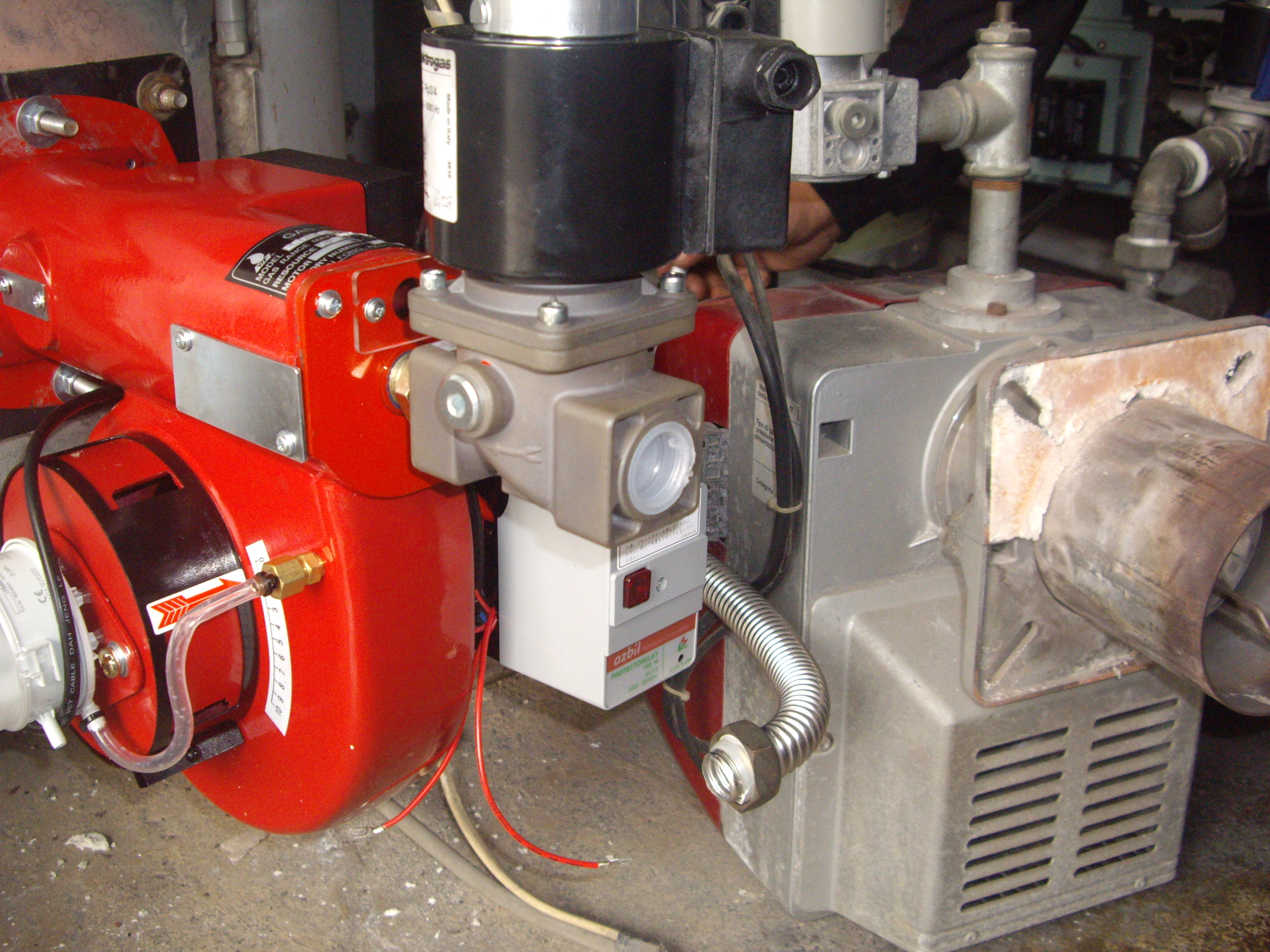 學院-燃燒機更換