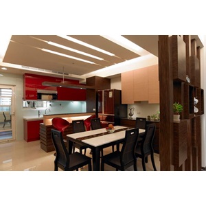 吸引力開放室餐飲區