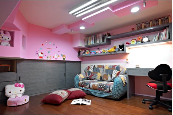 愛不釋手的女兒房