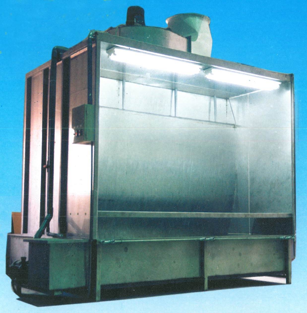 高效率噴漆水洗設備