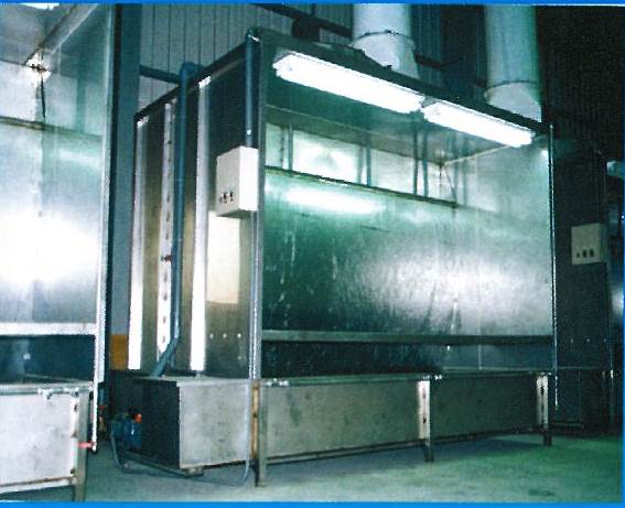 高效率噴漆水洗設備