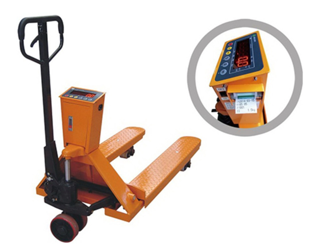 磅秤式拖板車