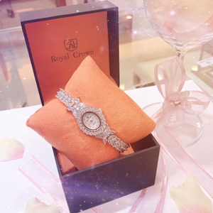 日興珠寶-純銀925奧地利水晶鑽手錶