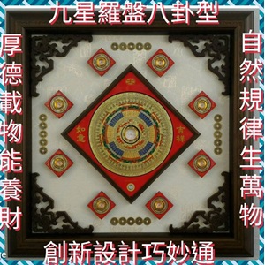九星羅盤八卦型