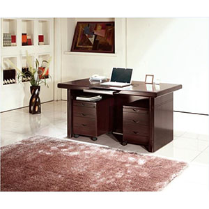 奧德利胡桃5尺辦公桌