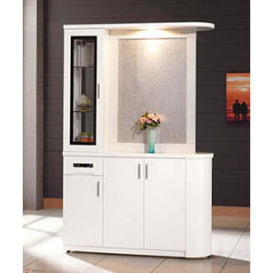 真愛烤白4.2尺雙面櫃