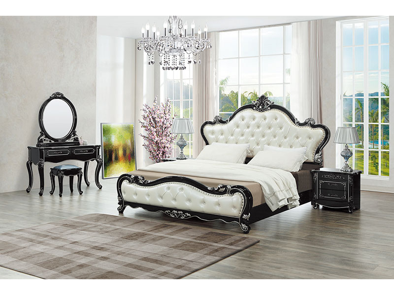 宮庭風床組-豐山傢具量販.工廠直營製造