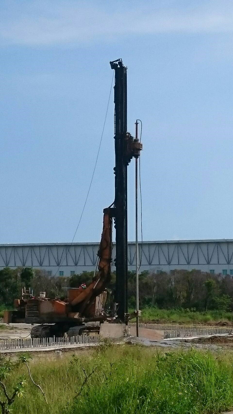 履帶式高壓灌漿機.