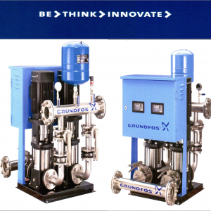 葛蘭富雙台變頻恆壓泵浦