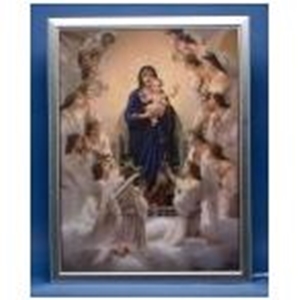 大型4D立體廣告燈箱(聖母子)