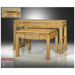 神台-波浪直腳神桌