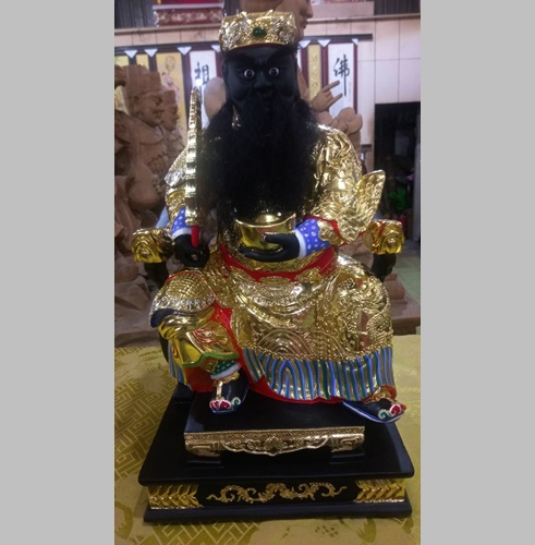 五路財神(純台灣手工雕刻)--大典佛具