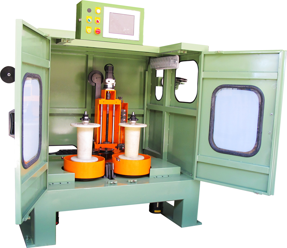 立式半自動換軸捲取機