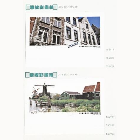 印刷設計-彩畫紙