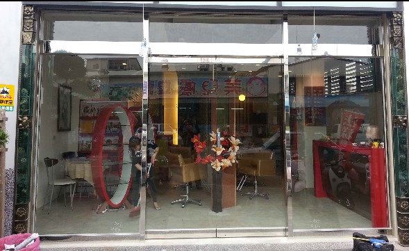 體鏡面不銹鋼自動門